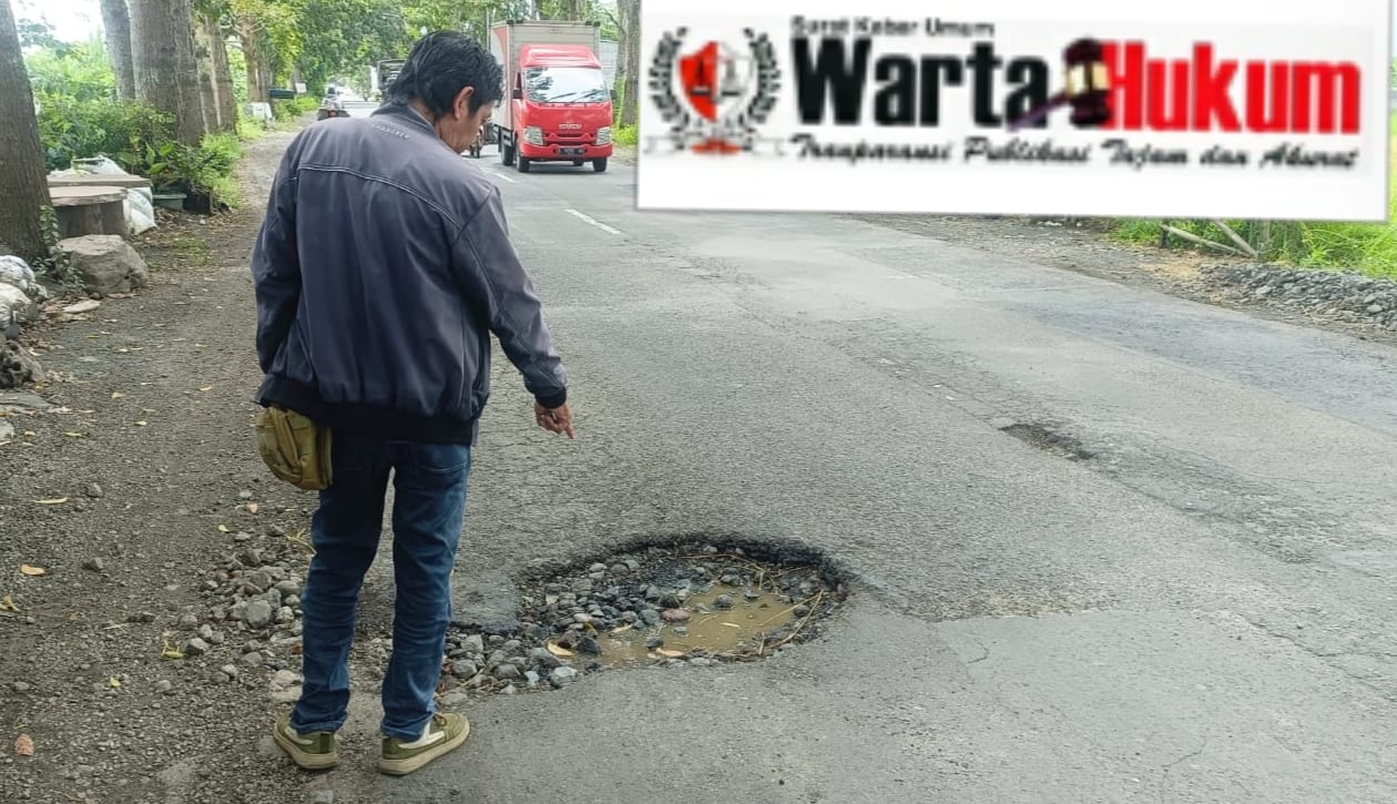 Jalan Provinsi Lumajang – Jember Masih Rusak Parah, Target Perbaikan Sebelum Lebaran Gagal Tercapai